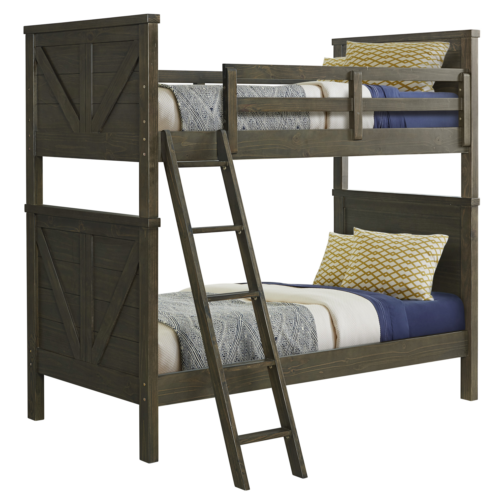 Tahoe Youth Twin Over Bunk Bed, Chadwick Twin Full Bunk Bed