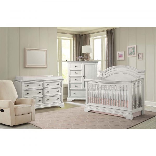 Olivia Dresser | Brushed White - Image 3