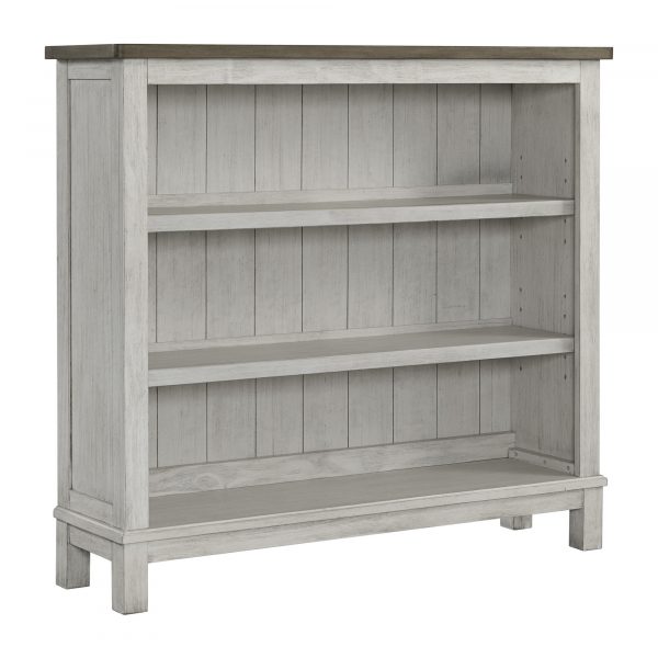 Timber Ridge Hutch/Bookcase | Weathered Washed Sierra