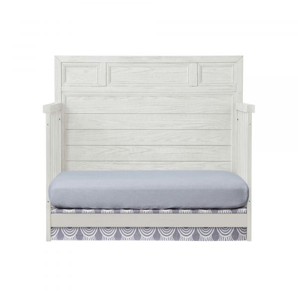 Foundry Flat Top Convertible Crib | White Dove - Image 3