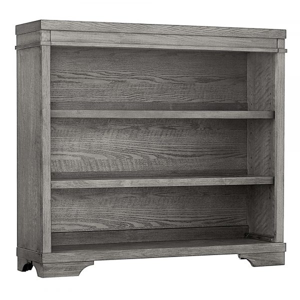 Foundry Hutch/Bookcase | Brushed Pewter
