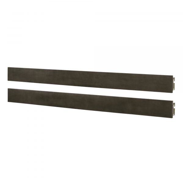 San Mateo Full Size Bed Rails | Gray