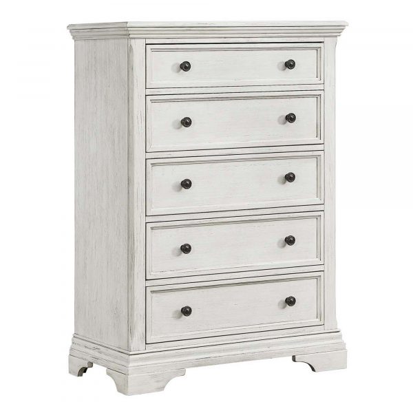 Olivia Chest | Brushed White