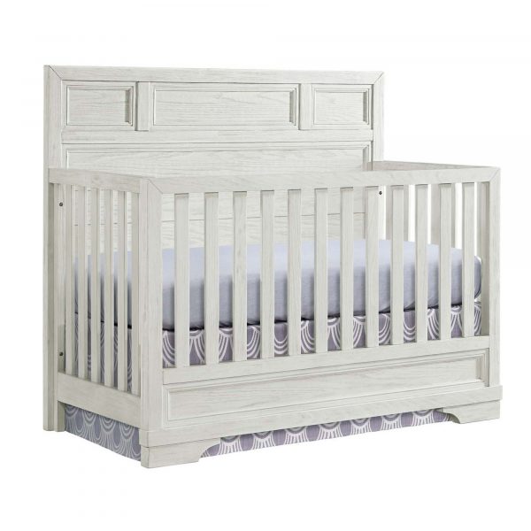 Foundry Flat Top Convertible Crib | White Dove