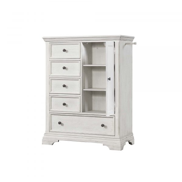 Olivia Chifferobe | Brushed White - Image 2