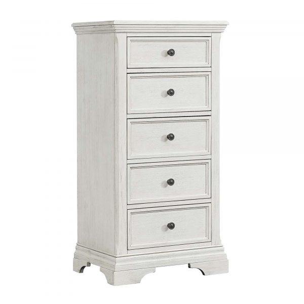 Olivia Pier Chest | Brushed White