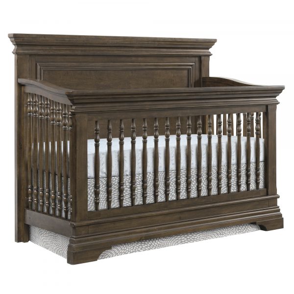 Olivia Flat Top Convertible Crib | Rosewood