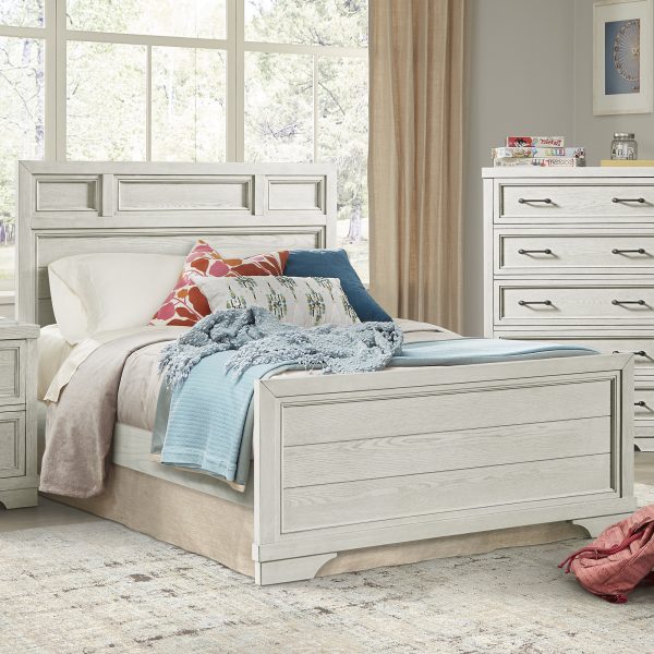 Foundry Full Bed  | White Dove