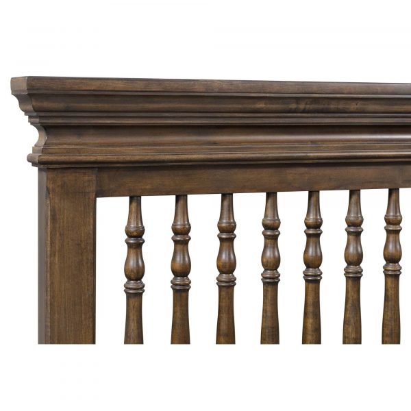 Olivia Flat Top Convertible Crib | Rosewood - Image 6