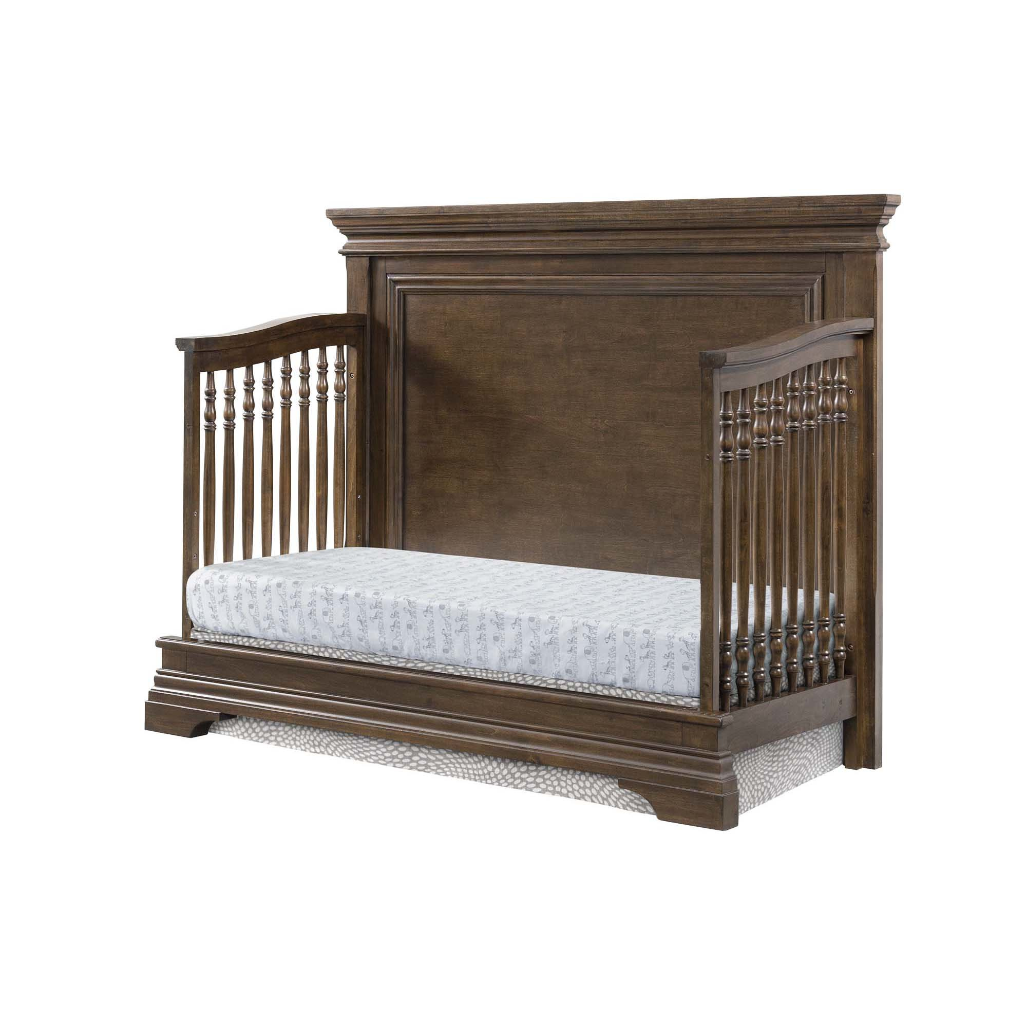 Olivia Flat Top Convertible Crib | Rosewood - Image 3
