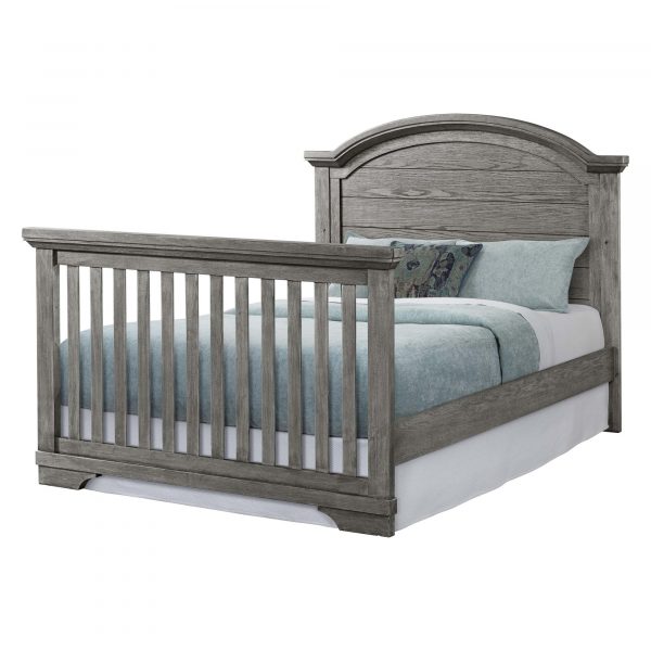 Foundry Full Bed Rails | Brushed Pewter - Image 2
