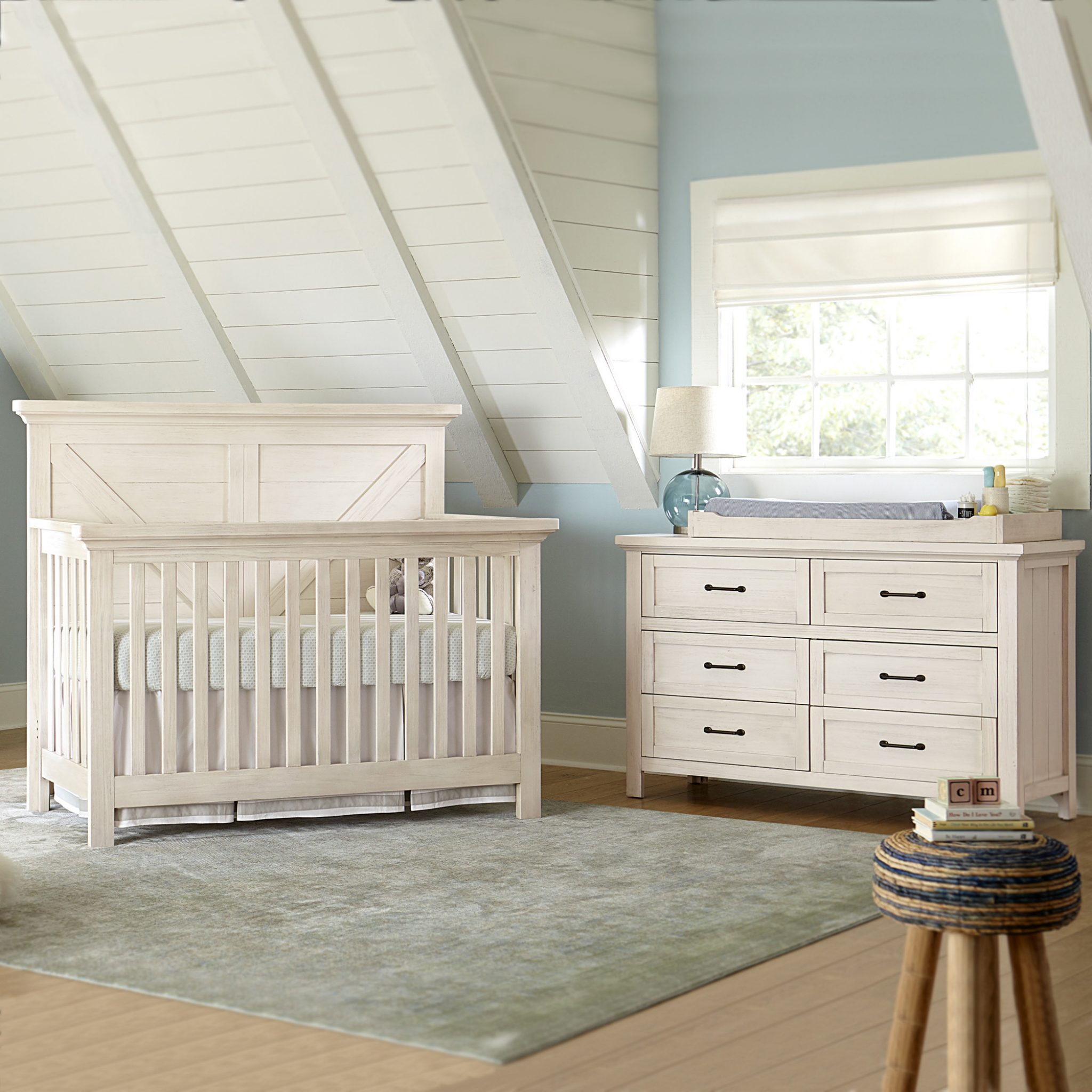 Westfield Dresser Brushed White WestWoodBaby