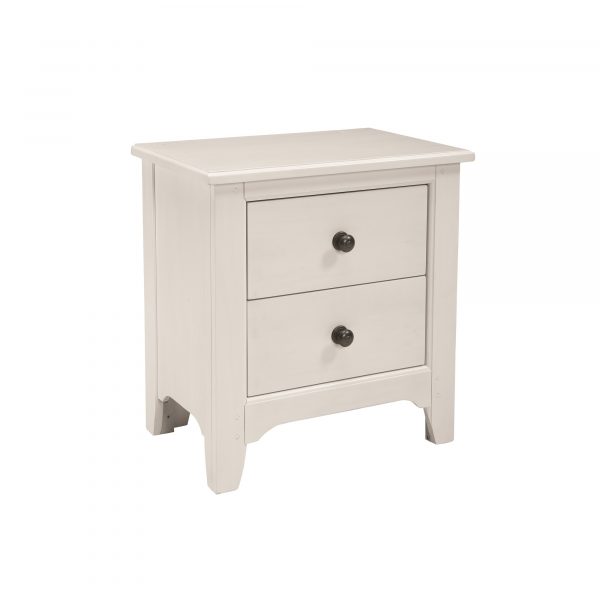 Taylor 2 Drawer Nightstand | Sea Shell