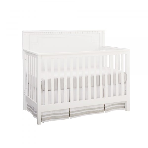 Emery Convertible Crib | White