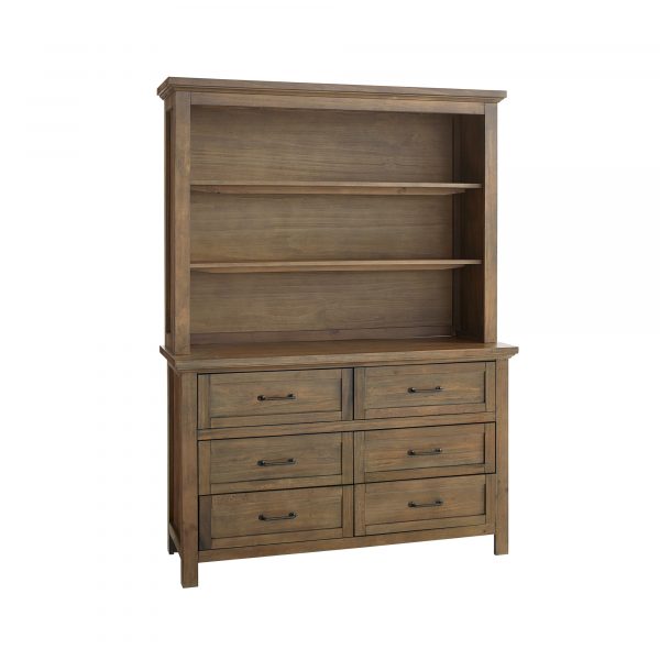 Westfield Hutch/Bookcase | Harvest Brown - Image 2
