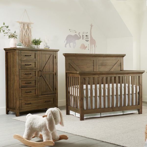 Westfield Convertible Crib | Harvest Brown - Image 4