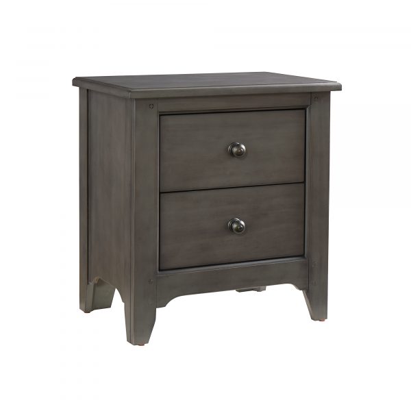 Taylor 2 Drawer Nightstand | Dusk