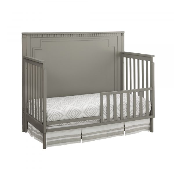 Emery Convertible Crib | Gray - Image 2
