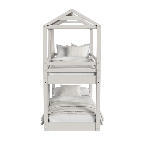 Lodge Complete Loft Bunk Bed | Cookies & Cream - Image 3