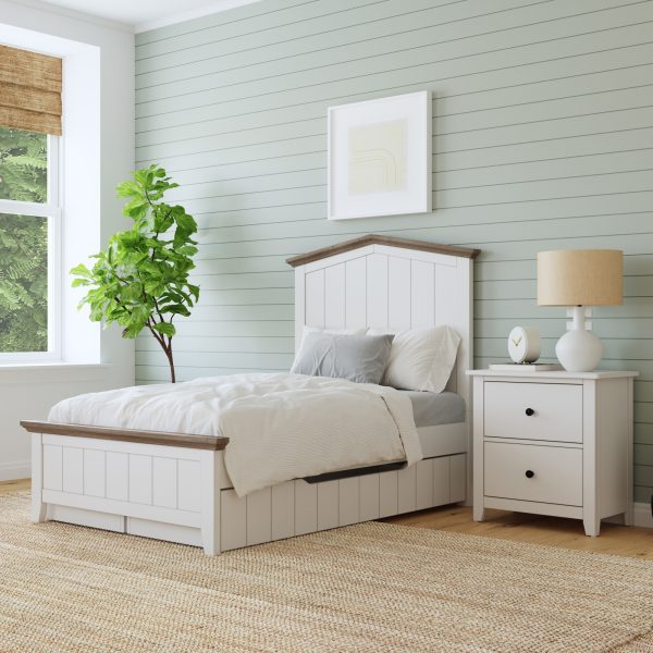Lodge Twin Bed | Cookies & Cream