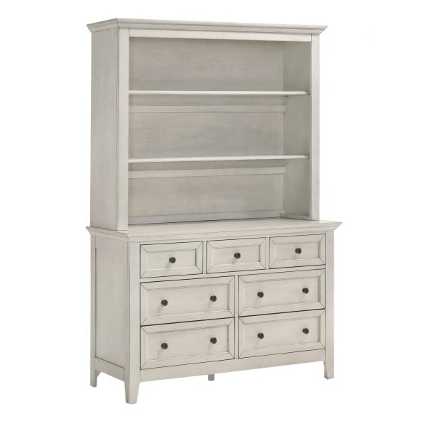 San Mateo Youth Bookcase | Rustic White - Image 2