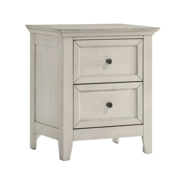 San Mateo Youth Nightstand | Rustic White