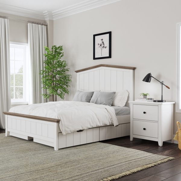 Lodge Nightstand | Cream - Image 3