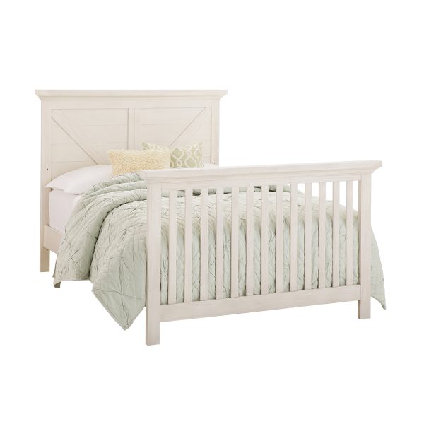 Westfield Full Bed | Brushed White - Image 2
