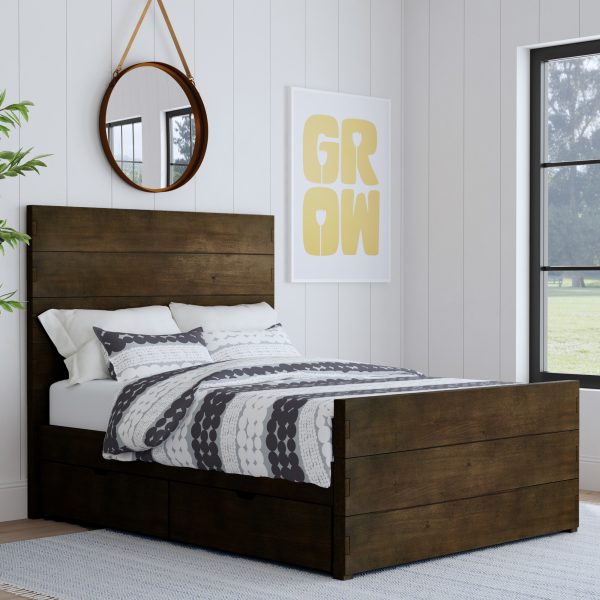 Dovetail Full Bed | Graphite