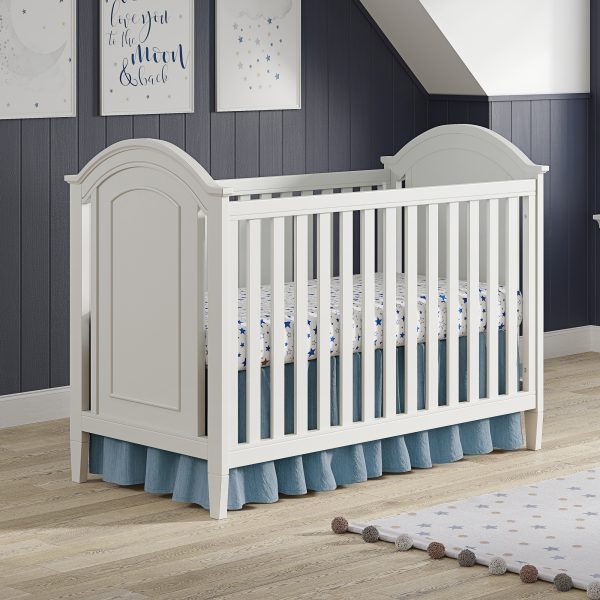 Harper Cottage Crib | White - Image 4