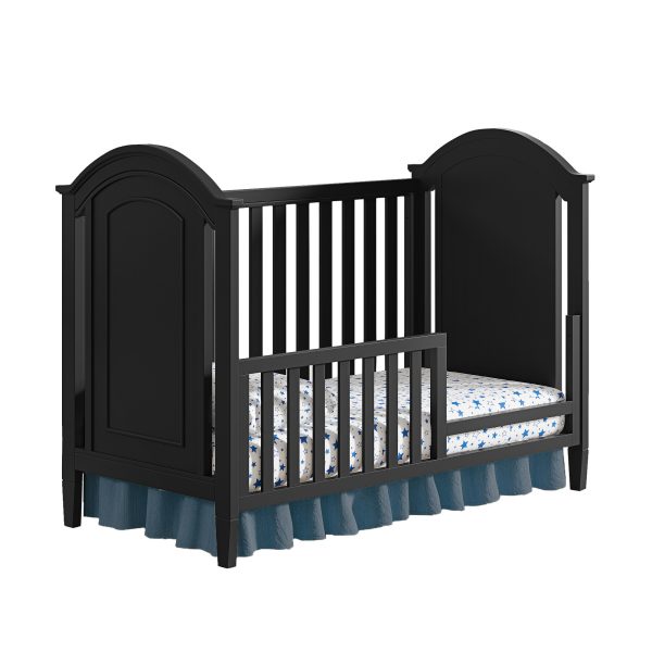 Harper Cottage Crib | Black - Image 3