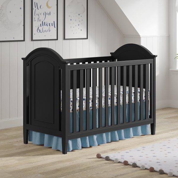 Harper Cottage Crib | Black - Image 4