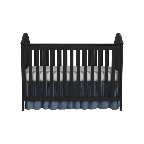 Harper Cottage Crib | Black - Image 2