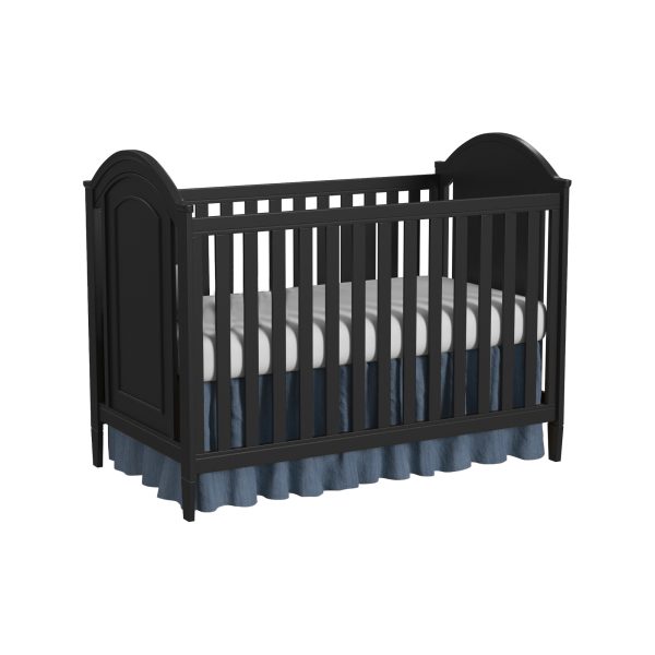 Harper Cottage Crib | Black