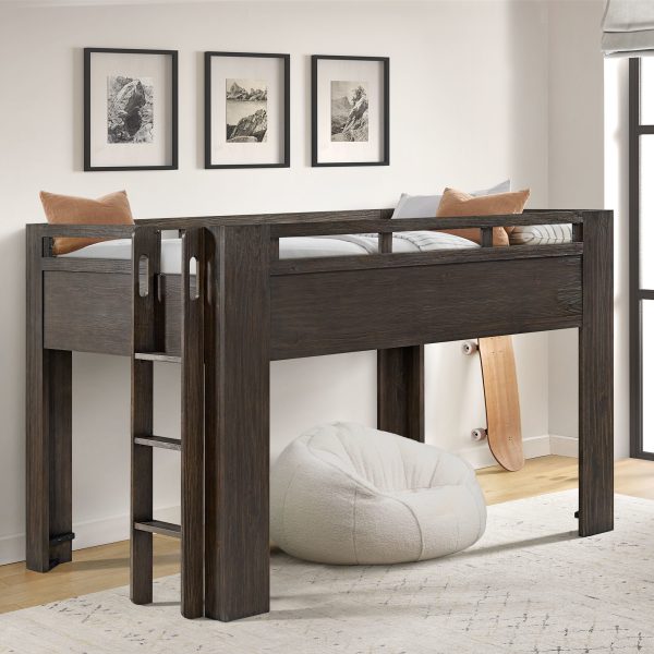 Bello Full Low Loft Bed | Cocoa - Image 2