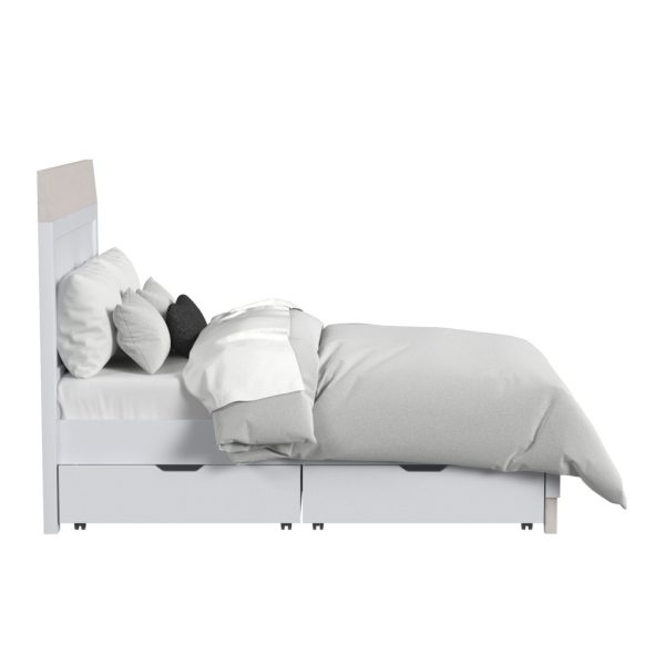 Rowan Full Bed | Ash Linen - Image 4