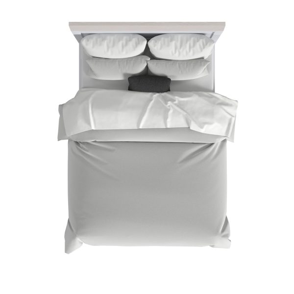 Rowan Full Bed | Ash Linen - Image 5