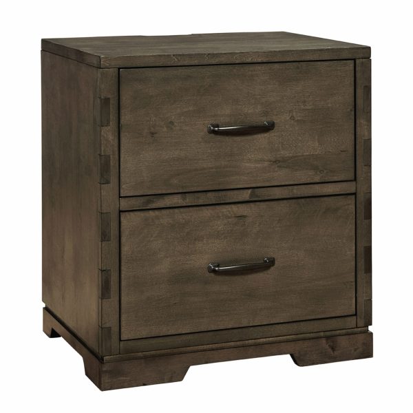 Dovetail Nightstand | Graphite