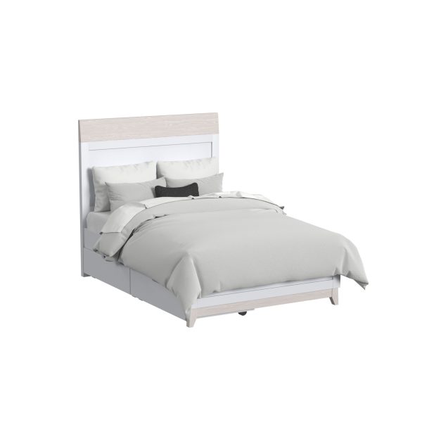 Rowan Full Bed | Ash Linen - Image 2