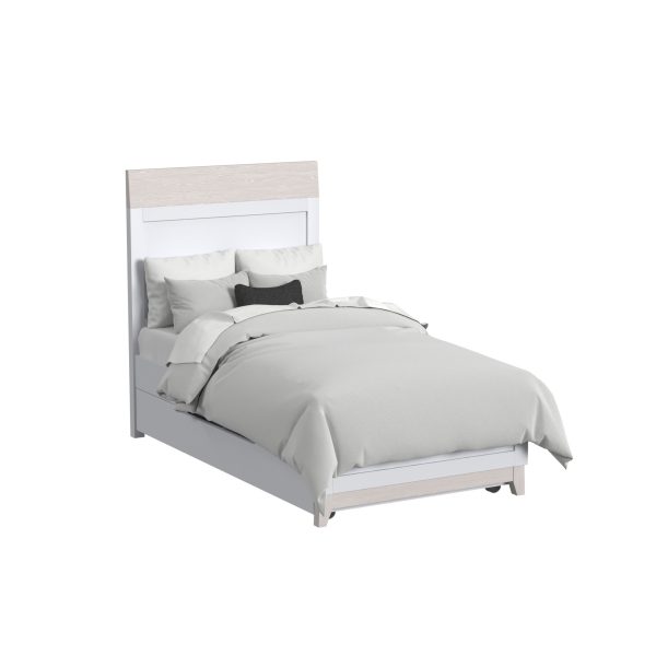 Rowan Twin Bed | Ash Linen - Image 2