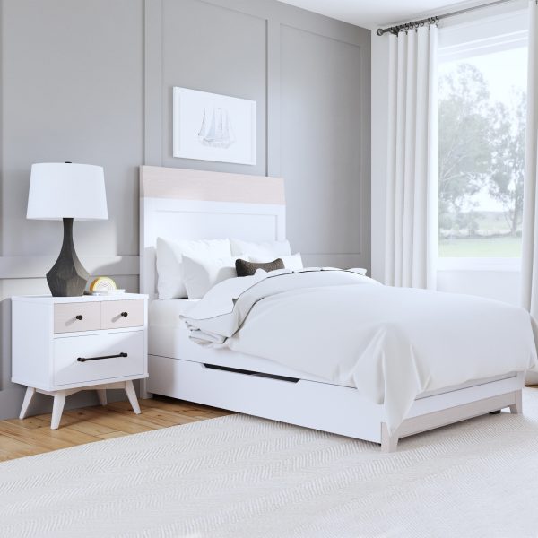 Rowan Twin Bed | Ash Linen