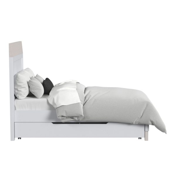 Rowan Twin Bed | Ash Linen - Image 4