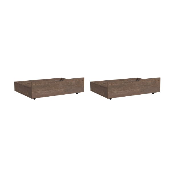 Carlson Storage Drawers (2PC) | Harvest Brown