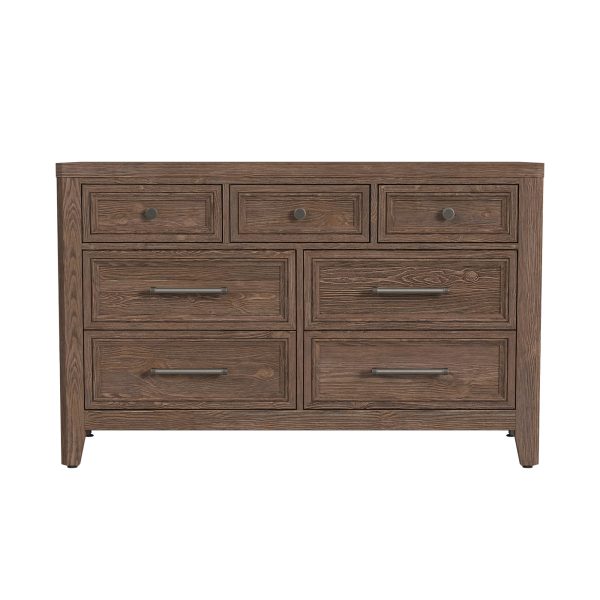 Carlson 7 Drawer Dresser | Harvest Brown - Image 2