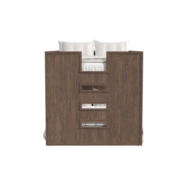 Carlson Full over Full Bunk Bed | Harvest Brown - Image 3