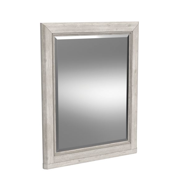Carlson Mirror | Washed Linen
