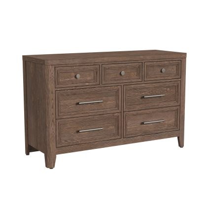 Carlson 7 Drawer Dresser | Harvest Brown