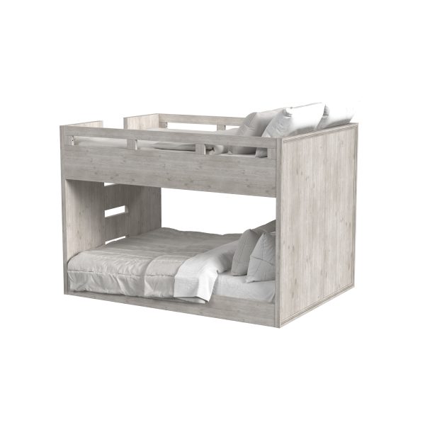 Carlson Full over Full Bunk Bed | Washed Linen - Image 4