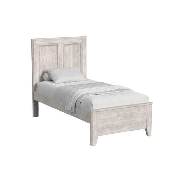 Carlson Twin Bed | Washed Linen