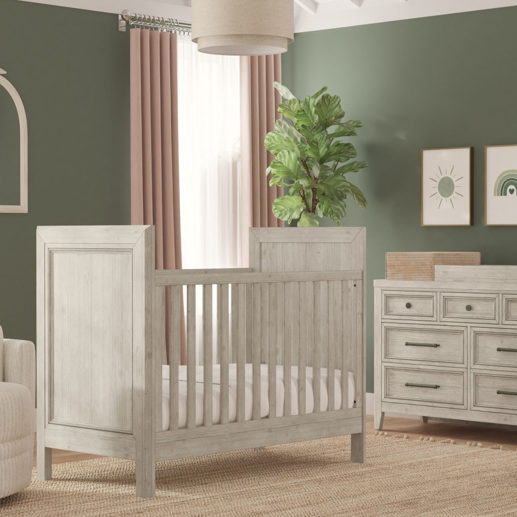 Carlson Classic Crib | Washed Linen - Image 4